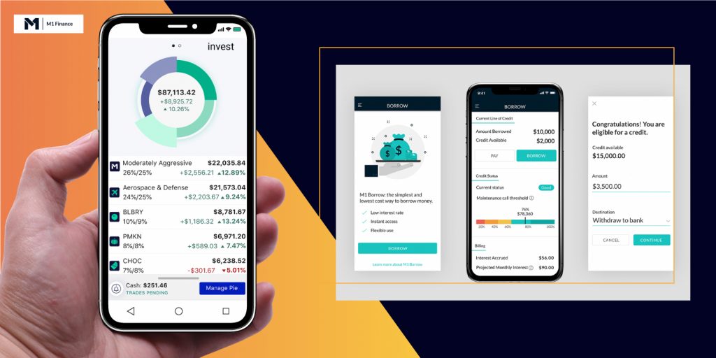 M1 Finance app