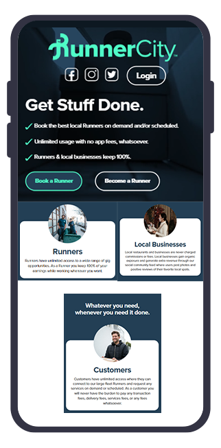 runner-city