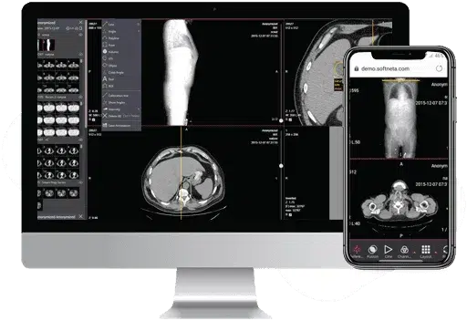 DICOM webfrom