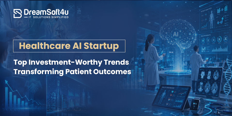 top 7 healthcare AI startup trends attracting investor funding in 2026, including drug discovery, ambient documentation, and medical imaging AI
