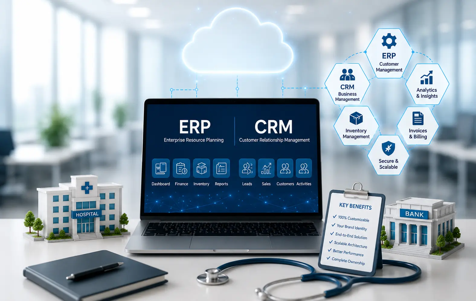 White Label ERP CRM Platform